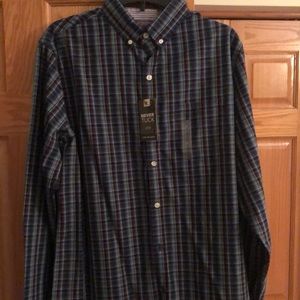 Van Heusen Button Down Shirt: M, 15-15 1/2